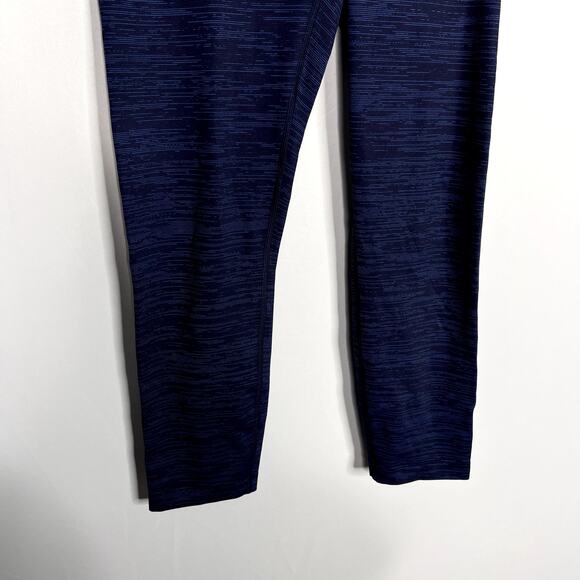Outdoor Voices Womens Medium M Navy Blue Move Free Spacedye Leggings Workout - Picture 4 of 8